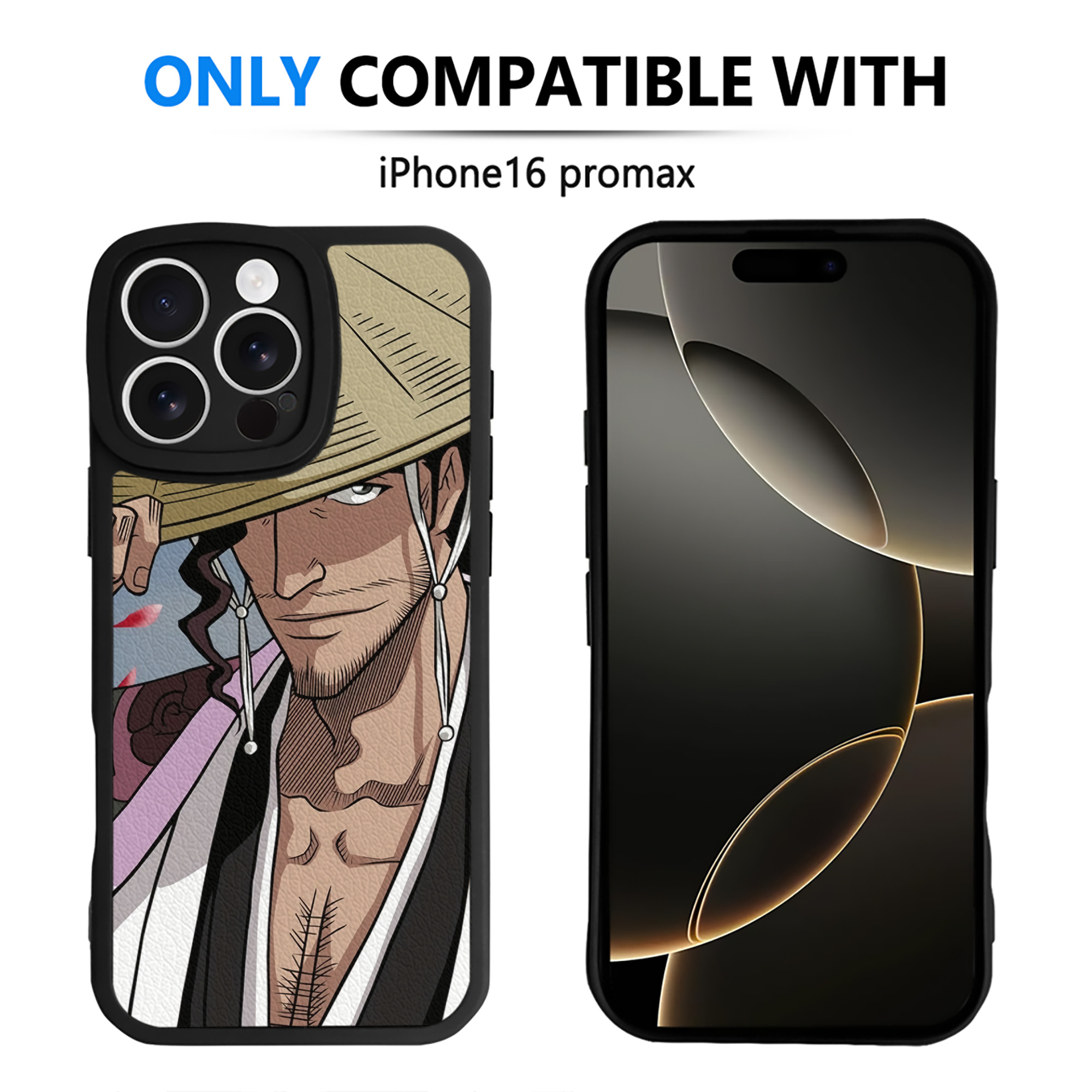 （画像用） ブリーチ BLEACH 【iPhone 16シリーズ対応】シリコンスマホケース（レザー調） 材質：シリコン